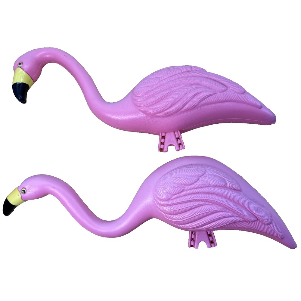 Bloem Pink Flamingo Garden Yard Statue 2 - Missing Leg Post